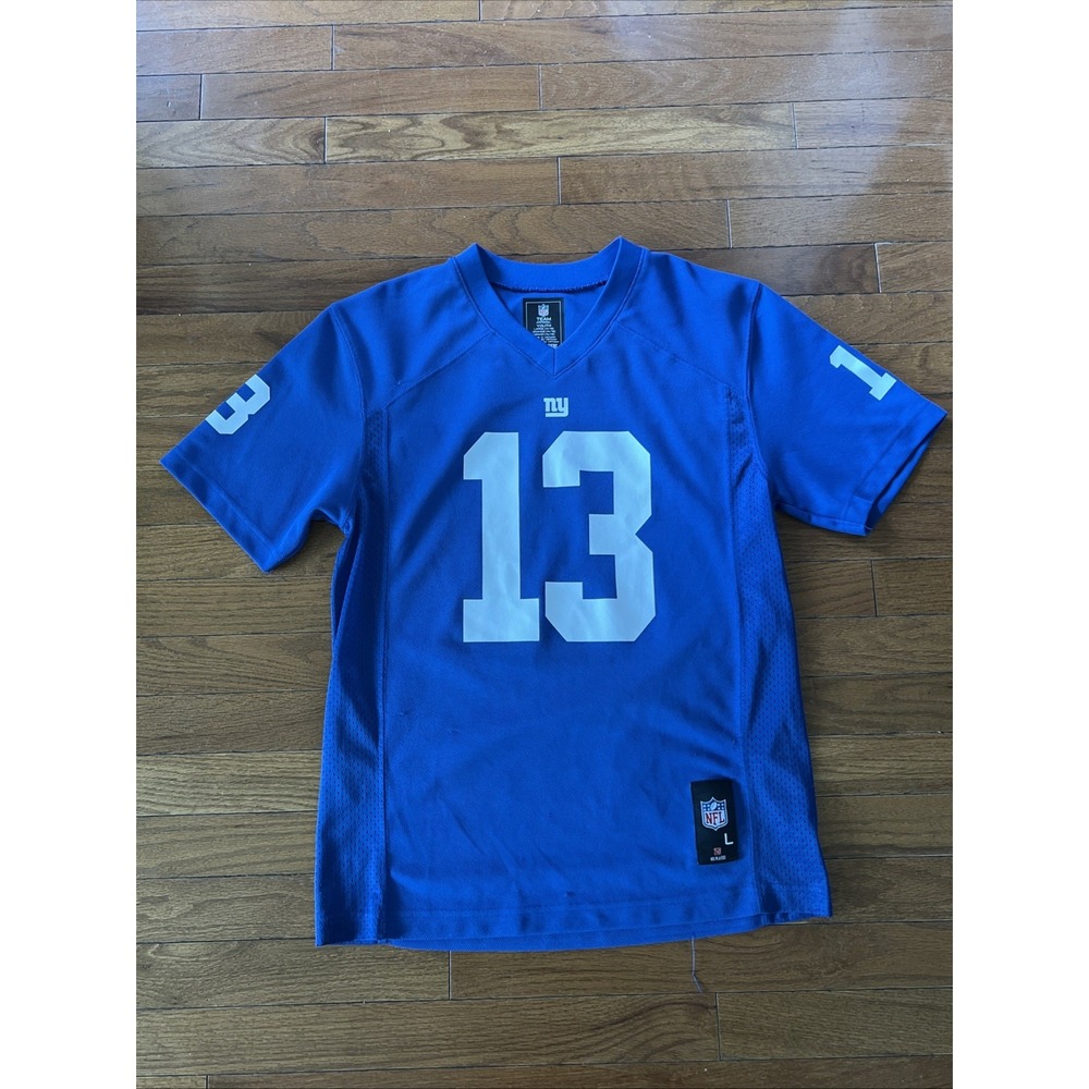 Nike Odell Beckham Jr Giants Jersey #13 Youth Large 14/16 Blue NFL